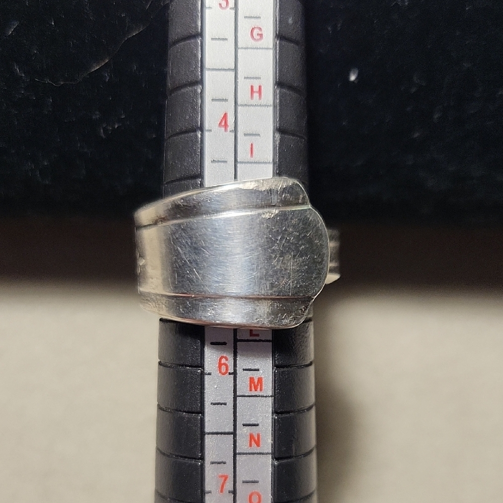 Silver Wrap Ring Size 5